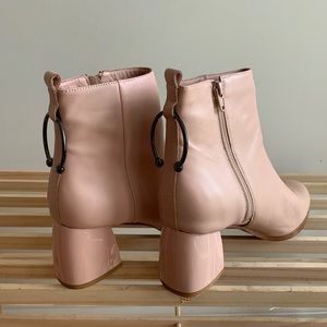 JAGGAR BLUSH ANKLE BOOTS